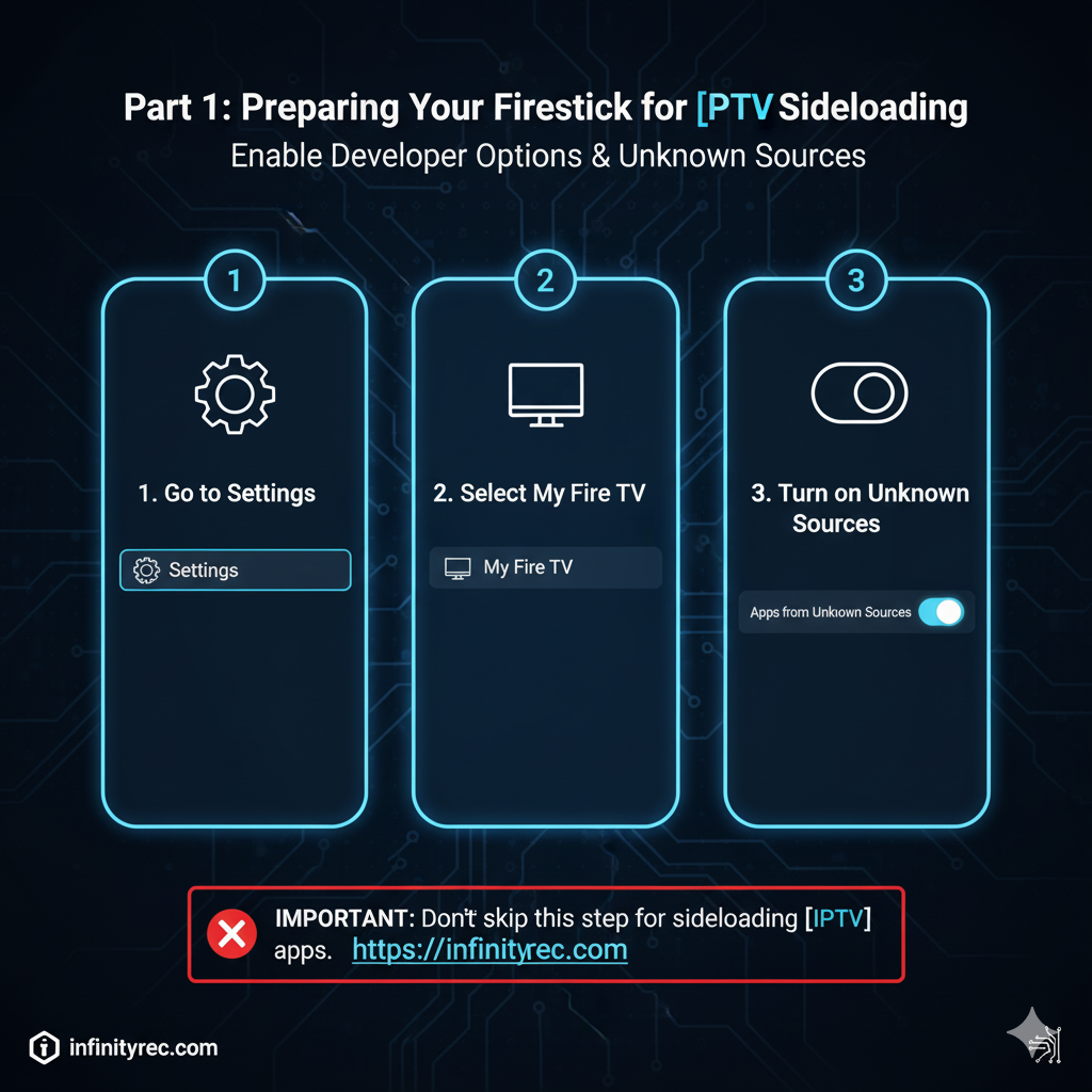 InfinityRec IPTV Subscription 4K, Best IPTV for Firestick 2026, or IPTV channel list.