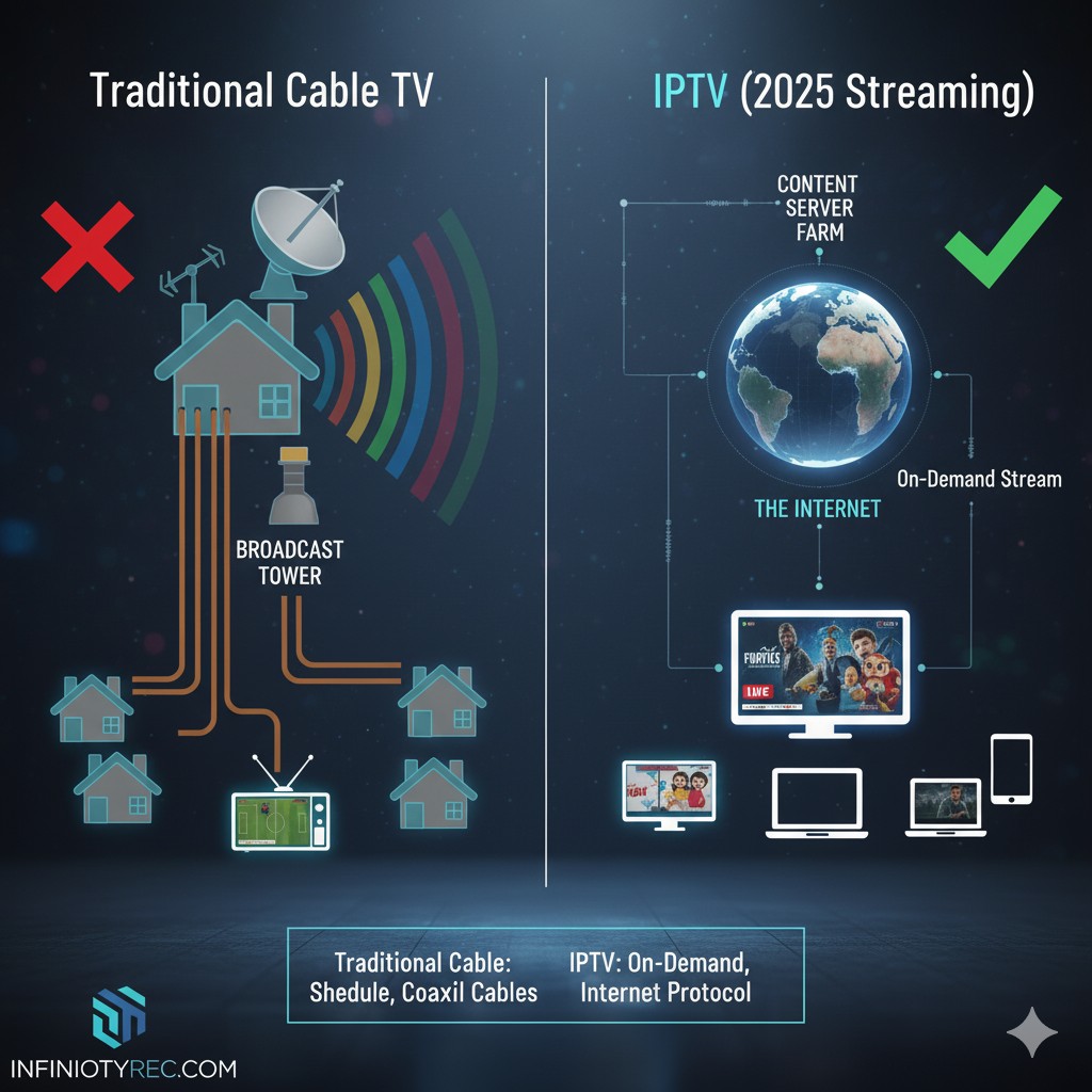 InfinityRec IPTV Subscription 4K, Best IPTV for Firestick 2026, or IPTV channel list.