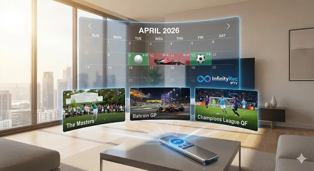 InfinityRec IPTV Subscription 4K, Best IPTV for Firestick 2026, or IPTV channel list.